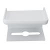 Toilet Paper Holder Wall Mount Tissue Roll Storage Rack Aluminum Tissue Dispenser for Bathroom Washroom