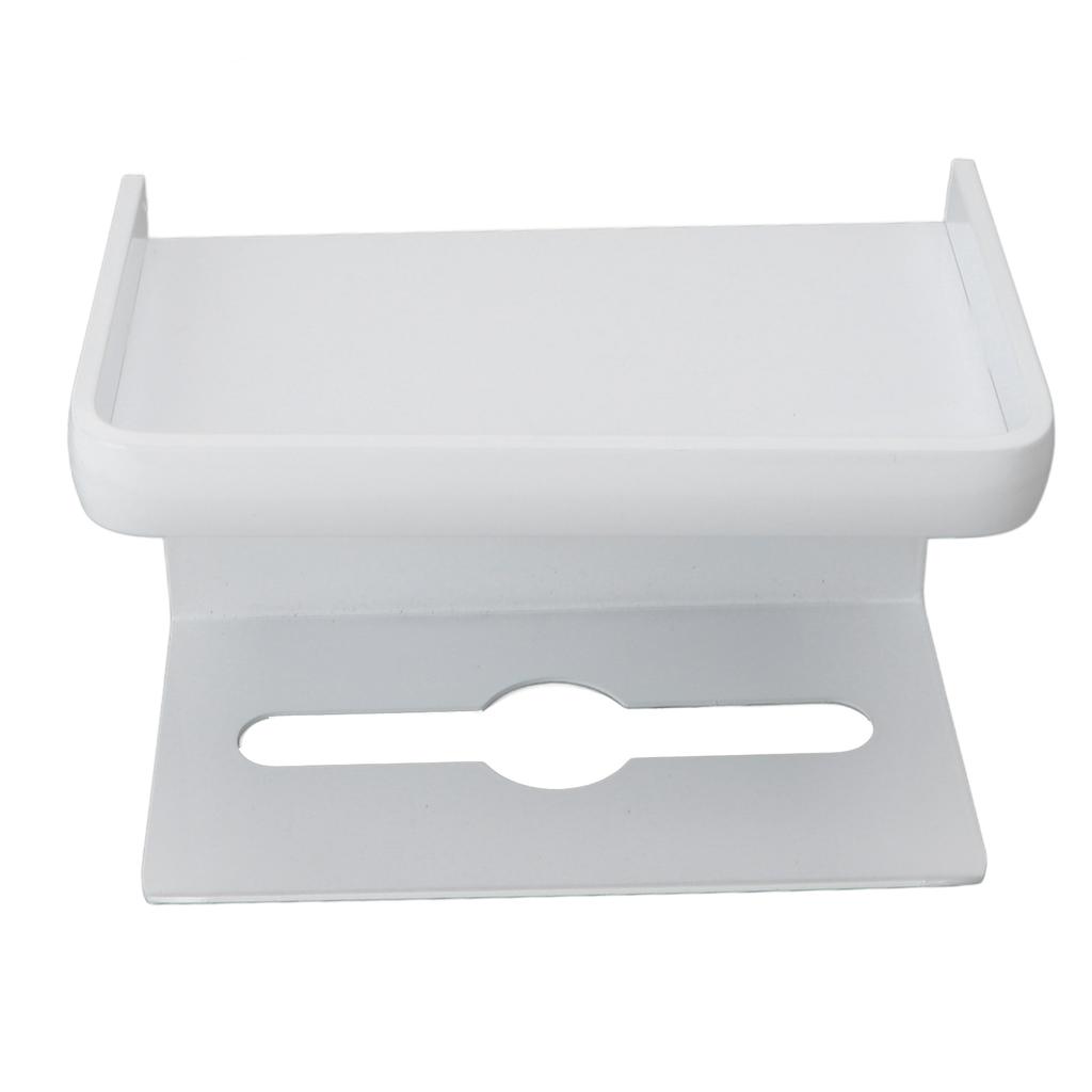 Toilet Paper Holder Wall Mount Tissue Roll Storage Rack Aluminum Tissue Dispenser for Bathroom Washroom