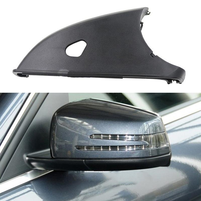 A03E-Auto Side Rearview Mirror Bottom Lower Holder Cover With Hole For Mercedes-Benz W204 W221 W212 GLA GLK