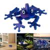 3D Printed Articulating Frog Figurine with Simulation Eyeball for Kids Adults