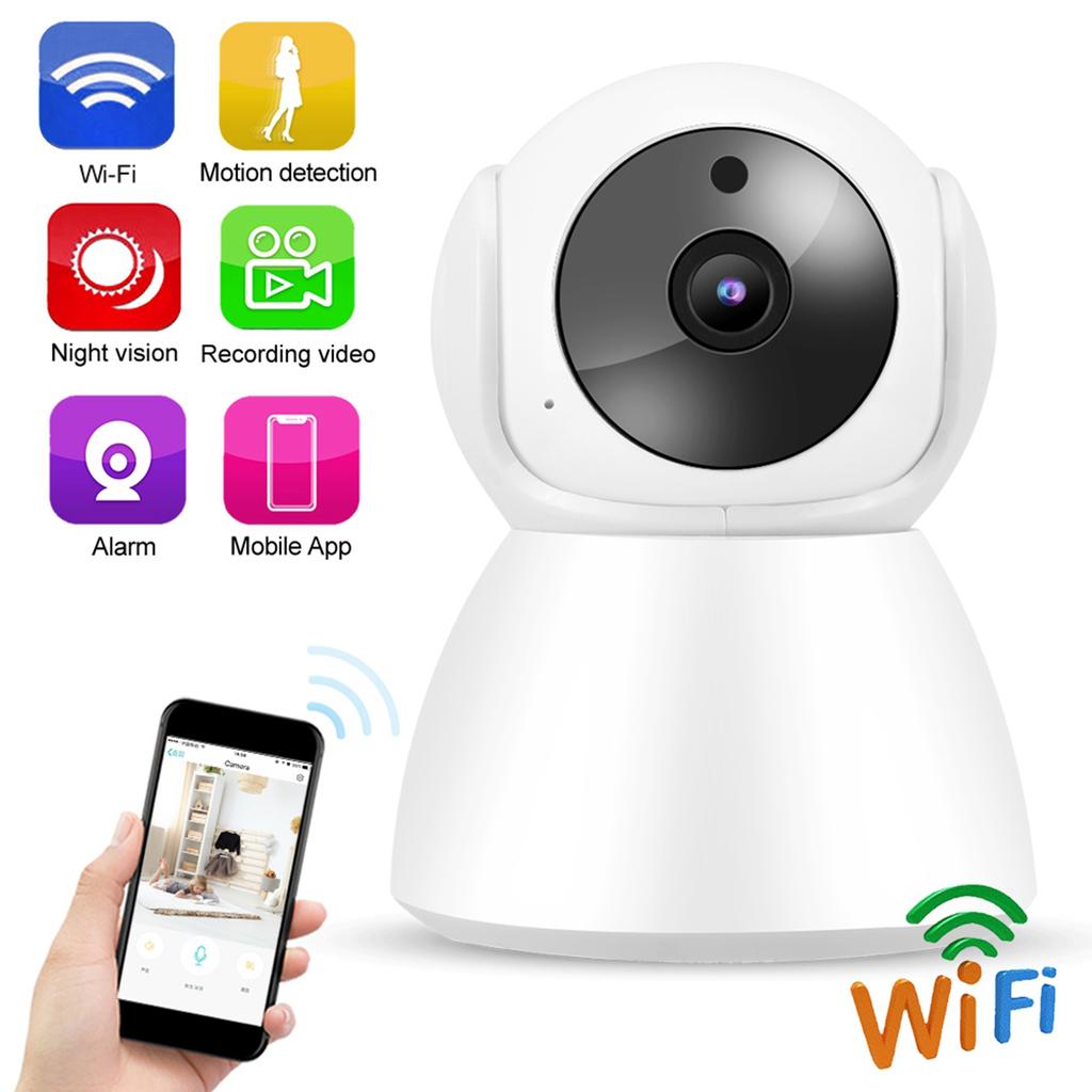 720P WiFi IP Babycam 2?Way Intercom Baby Care Monitor Home PTZ Camera