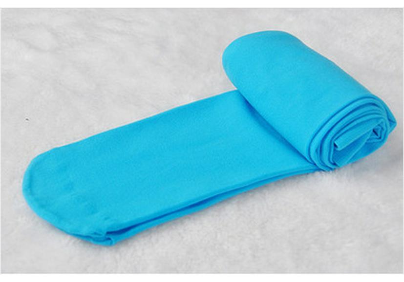 Seasonal Velvet Tights for Girls - Pure White Dance Performance Stockings