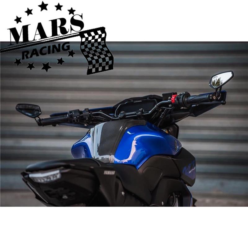 Motorcycle Carbon Fiber Pattern Tank Pad Sticker Tank Protect Cover Guard Fits For YAMAHA MT15 MT-15 Mt15