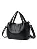 Vegetable basket bag, simple underarm bag, new messenger bag, soft leather large-capacity portable shoulder bag for women