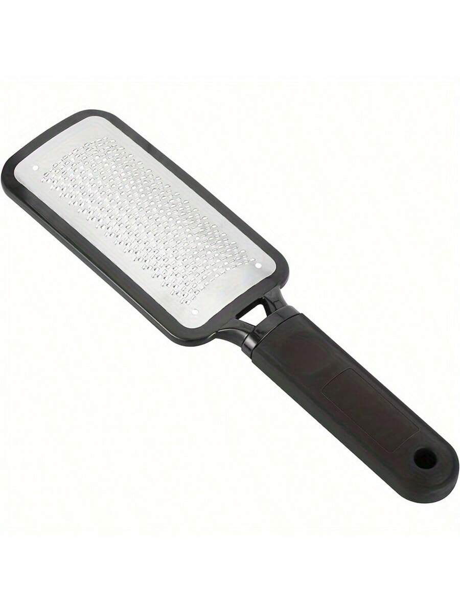 1/2pcs Stainless steel foot file, foot scrubber, foot file to remove calluses and dead skin, a must-have foot file