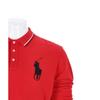 Zweites Leben - Langarm-Polo für Herren Big Pony - Ausgezeichneter Zustand