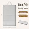 Compact Folding Garment Steamer with Ironing Mat - Ideal for Home, Dorm, and Student Use.
