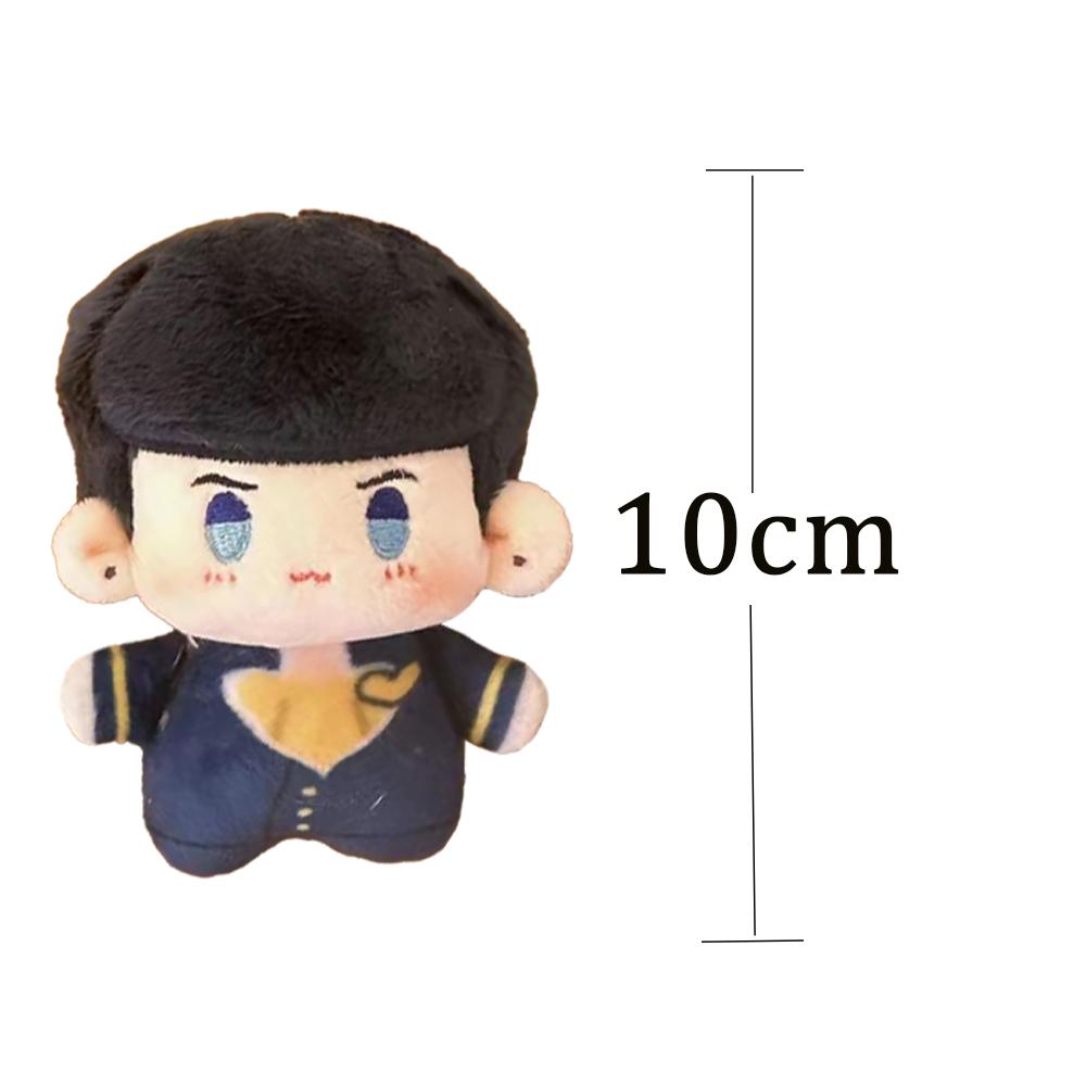 Anime Jojo doll Lucy Steel Bruno Buccellati Trish Una Josuke plush toys Mini starfish body doll Keychain Xmas Gift