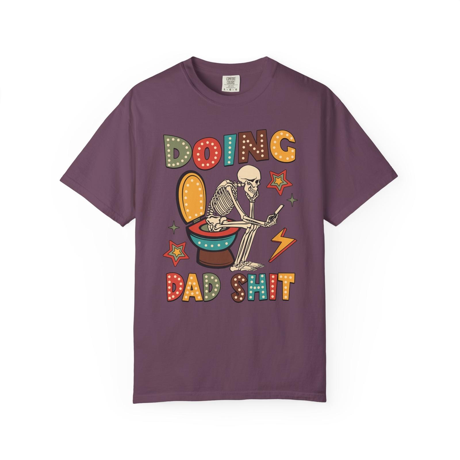 Skeleton Dad T-Shirt, Funny Dad Shirt, Gift for Dads, Unisex Tee, Humorous Tee, S