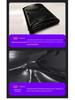 Waterproof HDPE Fish Pond Liner, 0.5mm Black Foldable Liner for Fish Farming.