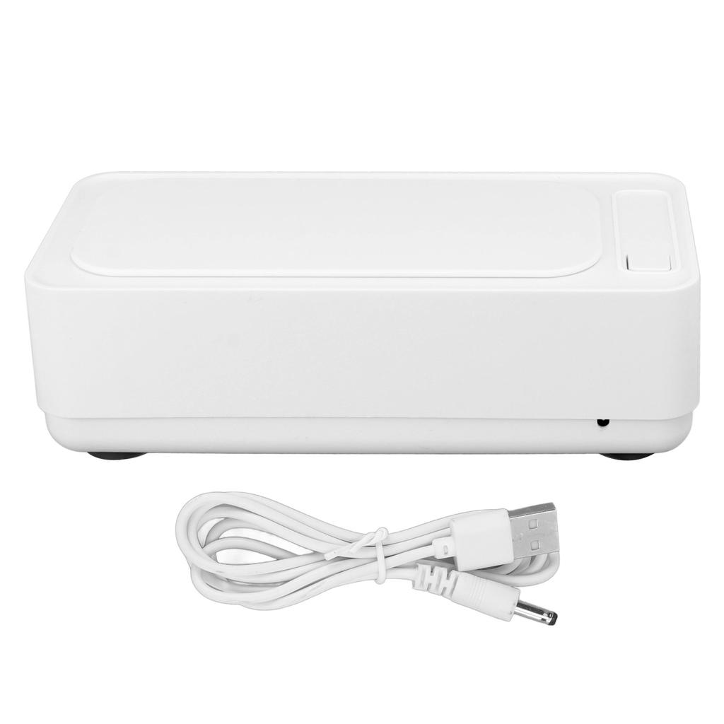 Eyeglass Cleaner USB Power 360 Degrees Penetration High Frequency Portable Jewelry Cleaner for Home