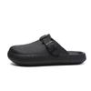 Fashion Bebealy Sandals for Men and Women Closed-toe Outdoor Beach Slippers Summer Fashion EVA Slide Indoor Breathable Non-slip Slippers