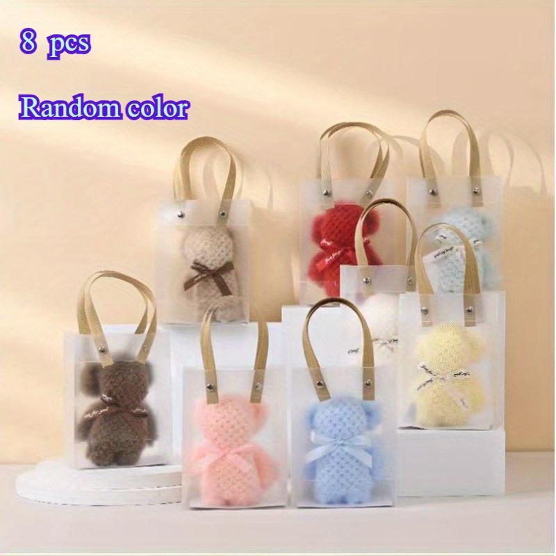 

Набор из 8 больших милых полотенец-мишек в подарочной коробке, подходит для сувенира, подарка на празднование дня рождения, подарка для вечеринки, праздничного подарка, свадьбы 8pcs