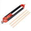 BHBL Contour Measuring Tool with Lock for Pencil - Wood Scribe Tool Edge Corner Measuring Profile Duplicator with 3 Pencils