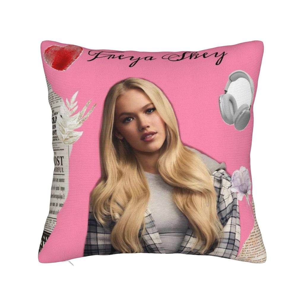 Freya Skye Singer Tour 2026 Povlaky na polštáře Merch Potiskovaný povlak na polštář Dekor Potah na polštář Domov Více velikostí