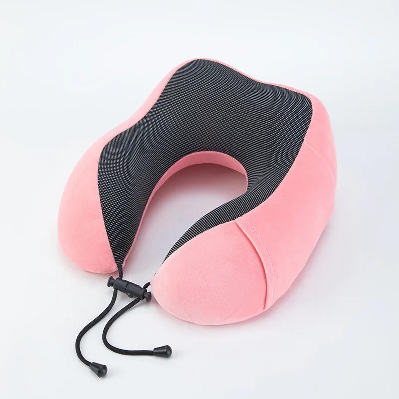 Memory Foam U-Shaped Pillow, Essential for Travel and Storage, a Great Gift for Neck and Cervical Spine Care