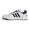 Neo Hoops 2.0 Synthetic Leather Versatile Non-Slip Durable Low-Top Lifestyle Casual Shoes Unisex Sneakers White Black JI2759