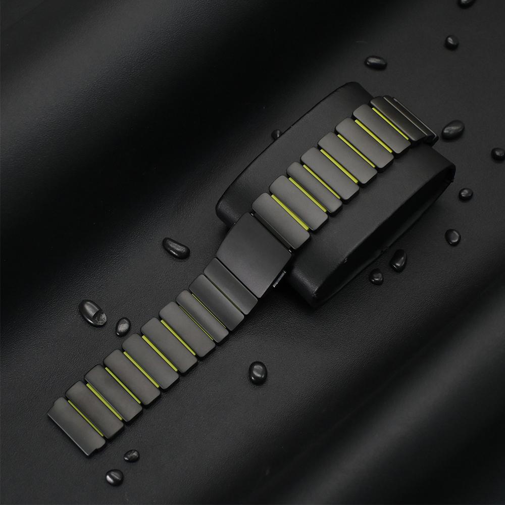 22mm Titanium Band for Huawei Watch GT6 Pro 46mm GT5Pro Luxury Bussiness Strap Metal Bracelet for Seiko for Amazfit Balance 3 2R