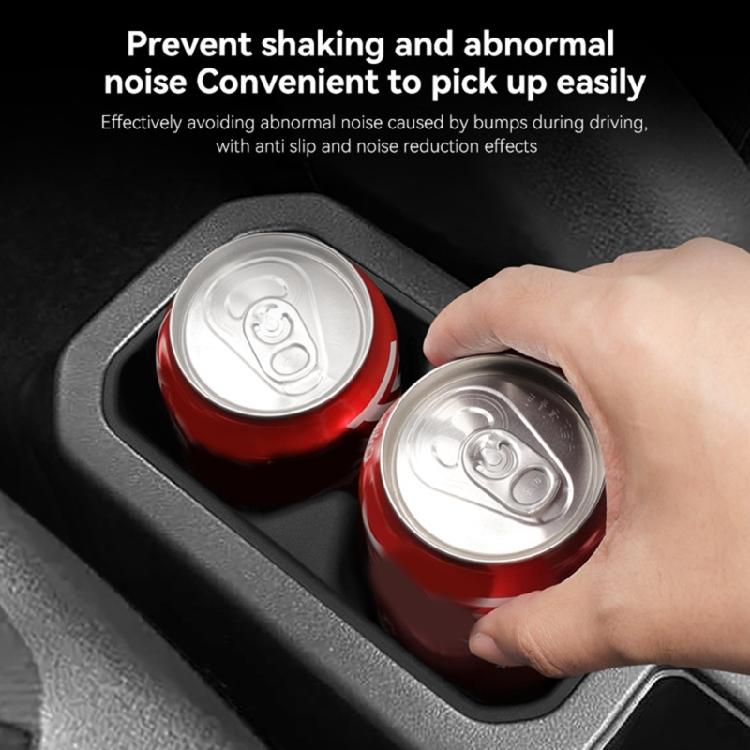 Central Console Water Cup Holder Organizer Scratchproof for Jimny 2024-2025 Car Interior Accessories Center Storage Box
