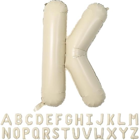 40 Inch Cream White 1 Balloon Numbers, Large Number 1 Balloon Foil Helium Number Balloons, Big 1st Foil Birthday Balloons for Boys Girls 1st Birthday