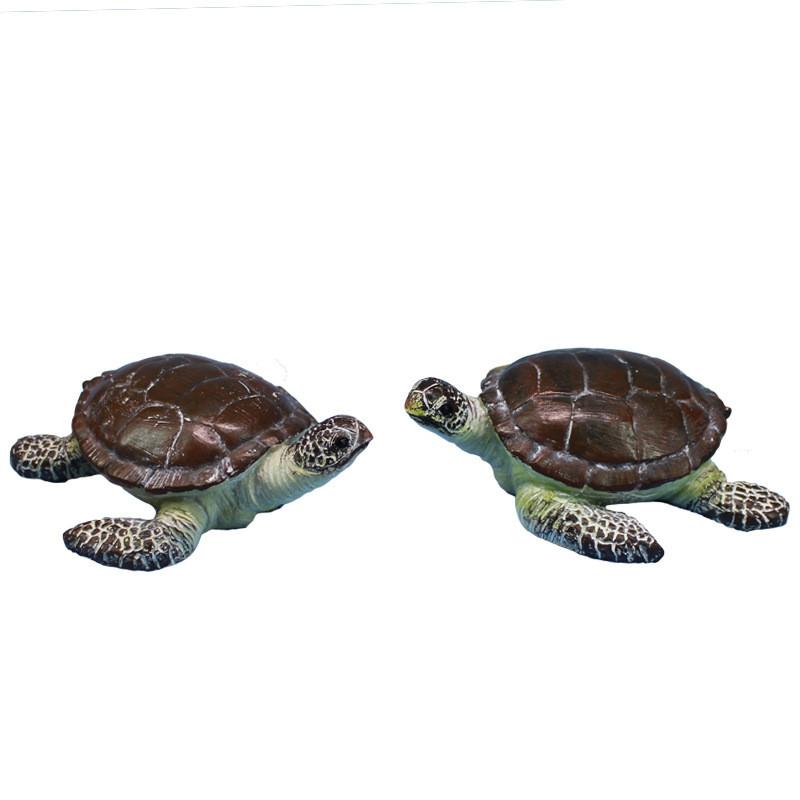 Sea Simulated Turtle Model Tabletop Figurine Micro Landscape Garden Decoration