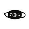 Custom Logo Black Protective Mask With Cartoon Design For Summer And Winter Wear