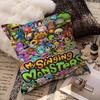 Game My Singing Monsters Office Cushion Pillowcase Car Cushion Cover45X45CM Lumbar Pillowcase Sofa Pillowcover