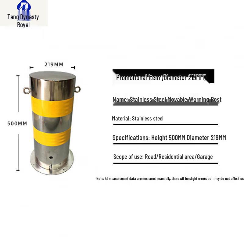 Stainless Steel Lockable Movable Bollard