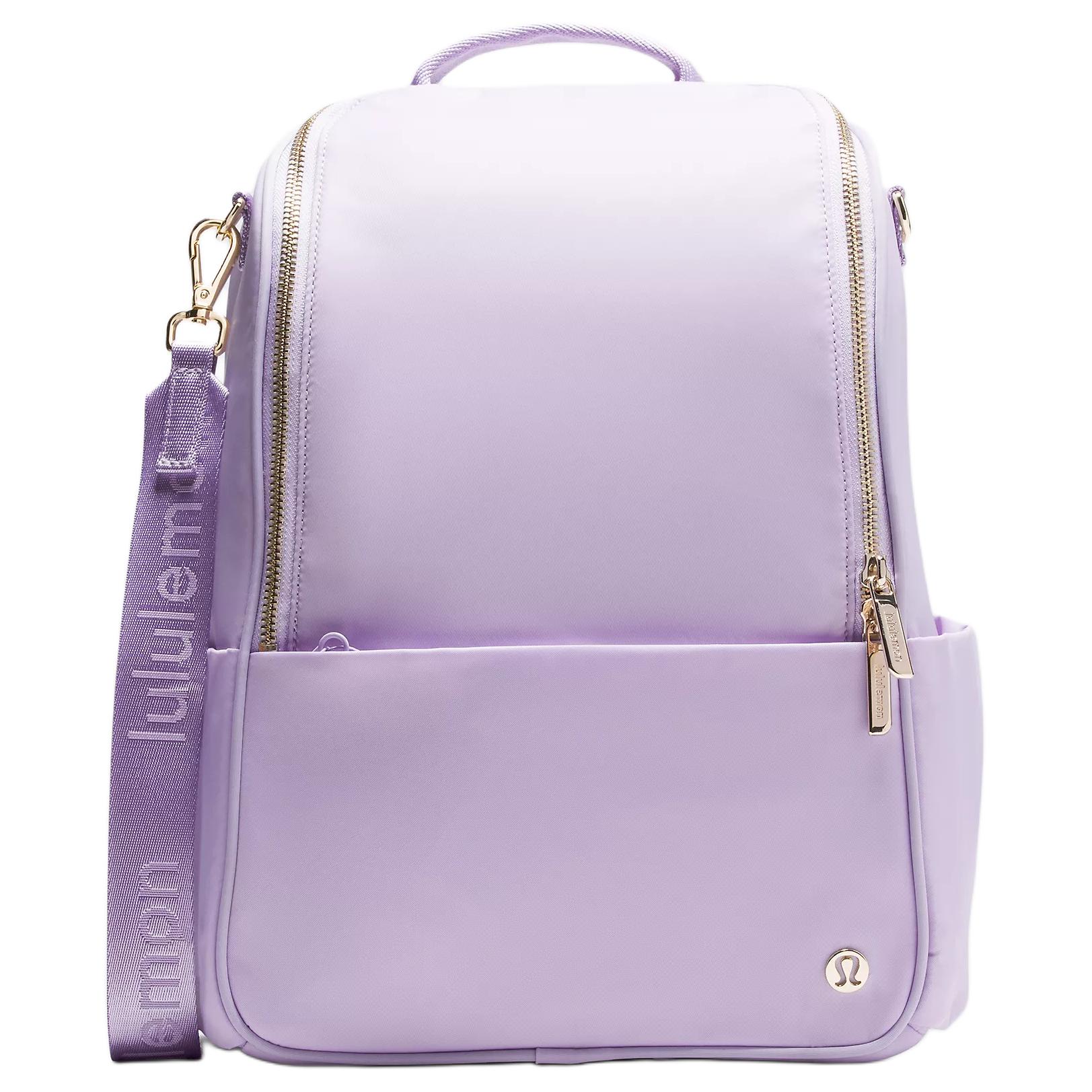 Lululemon City Essentials 10L Backpack With Brand Metal Logo Women Backpack Lavender-Frost LW9FQXS-0641 Lavender Frost