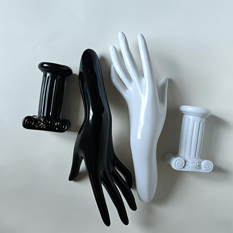 Plastic Hand Mannequin Display Stand for Rings, Bracelets, Jewelry