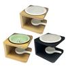 Ceramic Essential Oil Burner Tealight Candle Holder Gift Oil Desk Candleholder Melt Warmer Furnace for Bedroom SPA