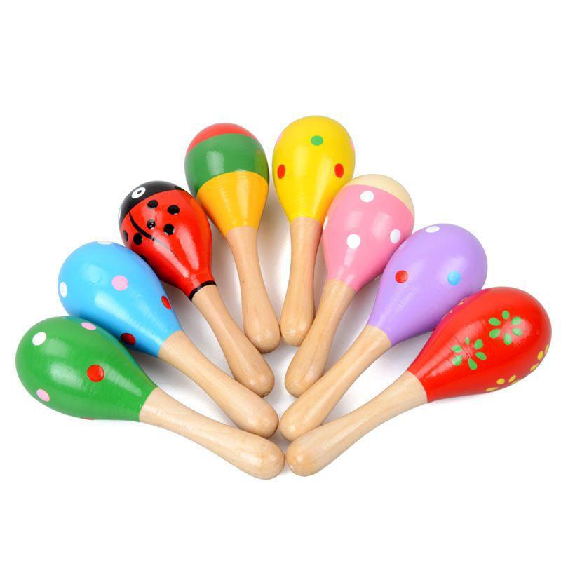 Baby Hand Rattle Toy Rattle Puzzle Early Education 3-6-12 Baby 0 1 Year Old Infant Newborn Boy And Girl
