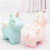 Resin Ornaments Cute Unicorn Piggy Bank Piggy Bank Children's Room Ornaments Student Office Desk Decoration Gifts
