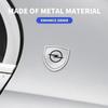 AAGZ1 1/2pcs Metal Shield Car Sticker Badge Body Decoration Emblem For Opel Astra Insignia Corsa Zafira Meriva Mokka Vivaro Vectra