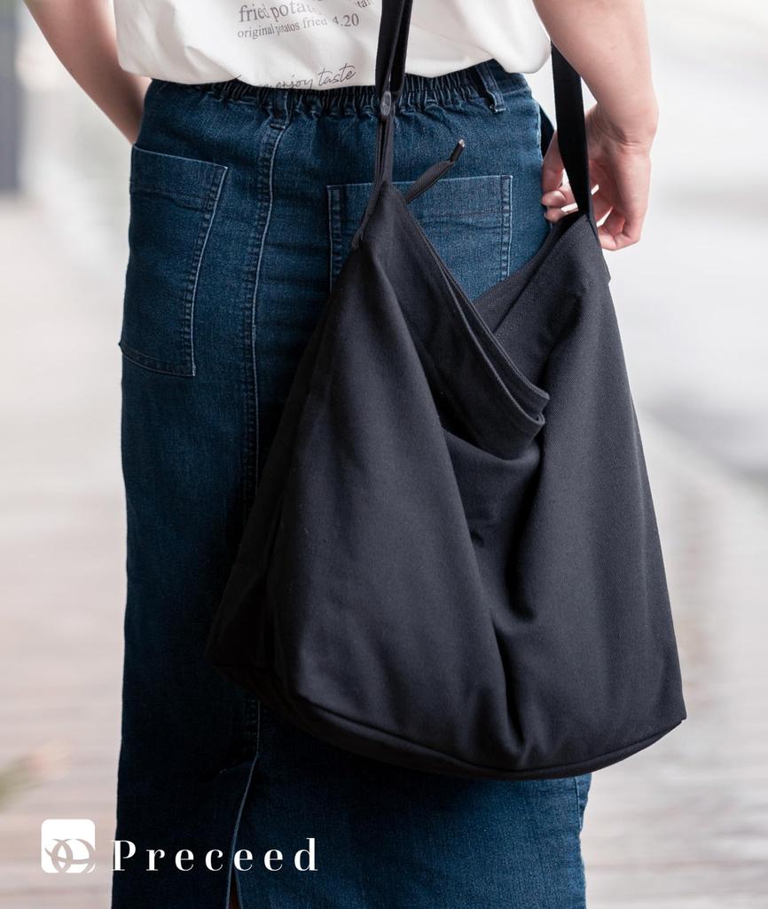 Tote Bag Canvas Shoulder Bag [Preceed] Men's