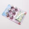 Stainless Steel 6-head Russian Mounting Nozzle EVA Mounting Bag Set of 7-piece Framed Soluble Bean Squeezed Cream Bag