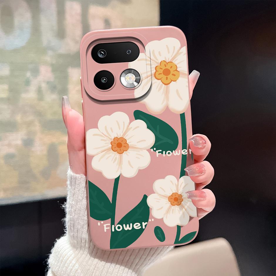 

For Realme 16Pro 16ProPlus Case Oil Painting Flower Shockproof Antifouling Non-slip Soft Bumper For OPPO Realme16Pro+ Coque Capa Realme 16 Pro Plus