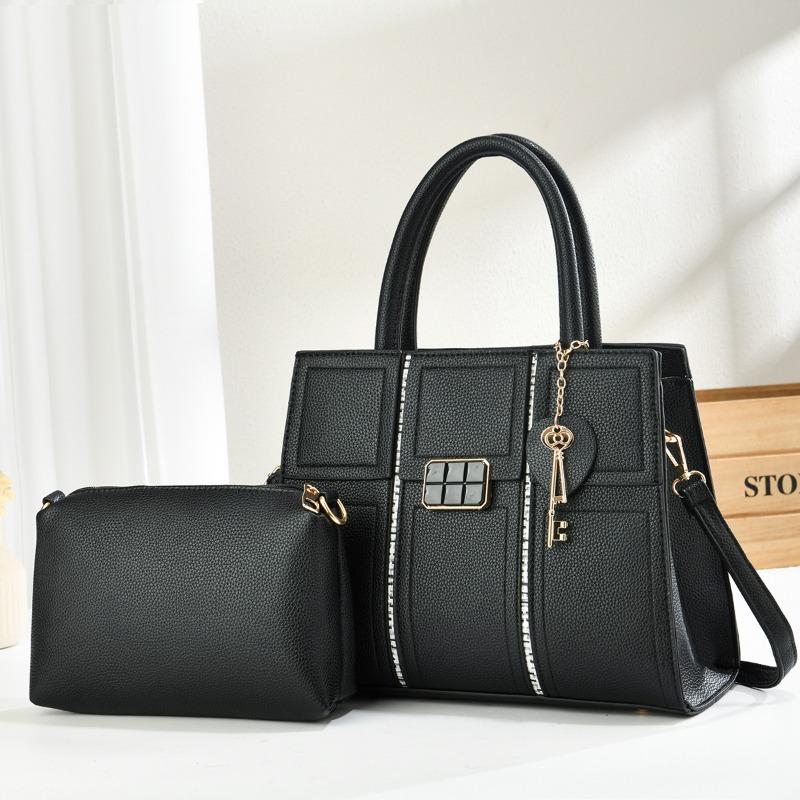 Two-piece set, mother and child bag, new handbag, casual shoulder bag, fashion messenger bag.