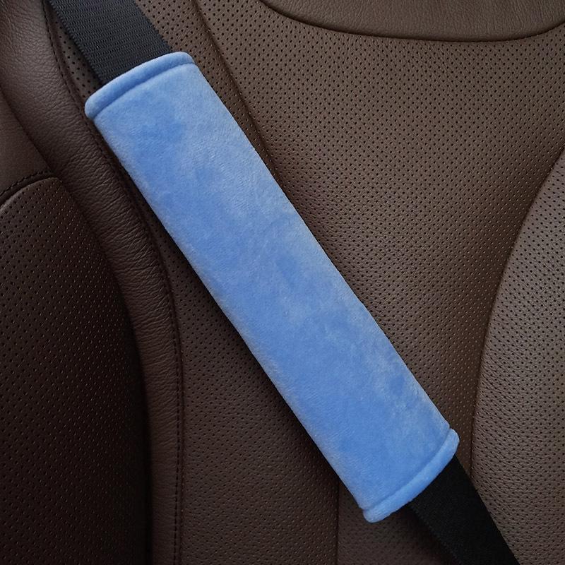 1Pc Cartoon Seat Belt Covers Car Accessories Soft Plush Car Shoulder Pad Auto Interior SeatBelt Protector For Adults Youth Kids