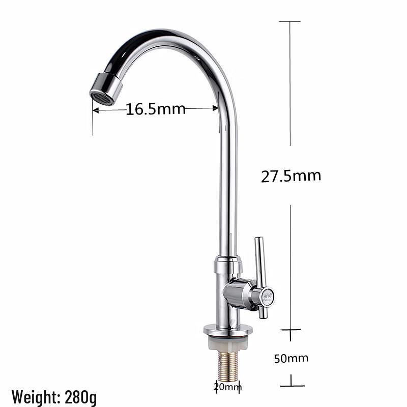 OEING Single Cold Kitchen Faucet