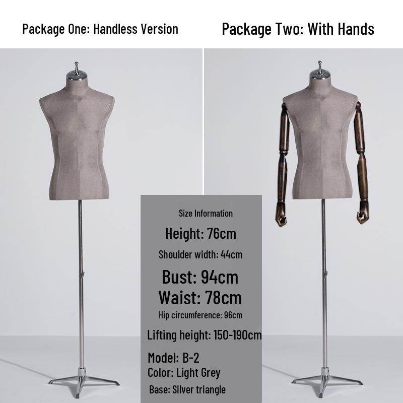 Premium Full-Body Mannequin for Business Suit Displays