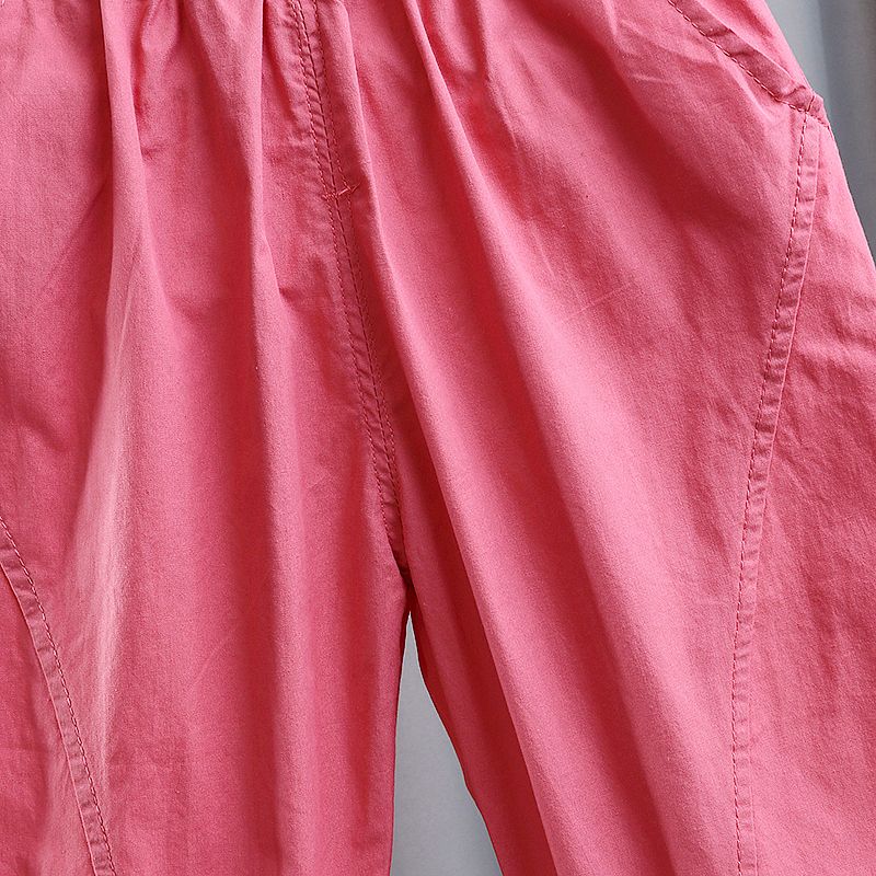 Girls' Pants Summer Thin Cotton Sports Pants Girls' Pants Baby Mosquito Proof Pants Summer Lantern Pants