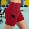 Krátké kalhoty Slim Fit Sportovní šortky s vysokým pasem absorbující pot na běhání