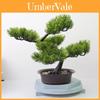 Home Decor Artificial Pine Tree With Plastic Material For Living Room And Office Display