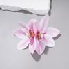 Women Hairpin Simulated Flower Shape Colorfast Hair Clip Back Head Hair Claw Daily Wear Party Hair Accessory