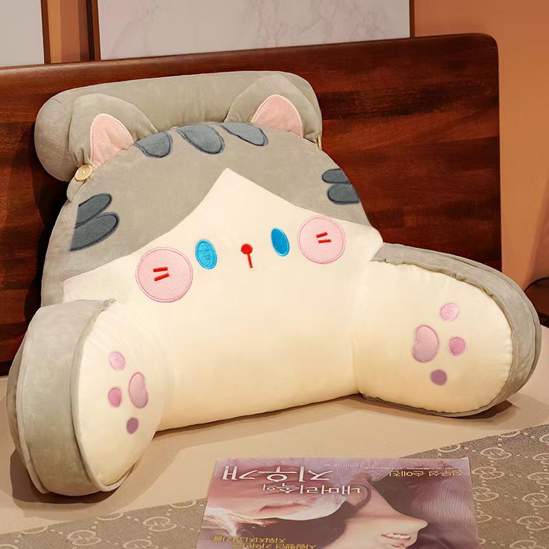 Soft Latex Ice Bean Headboard Cushion Pillow for Girls