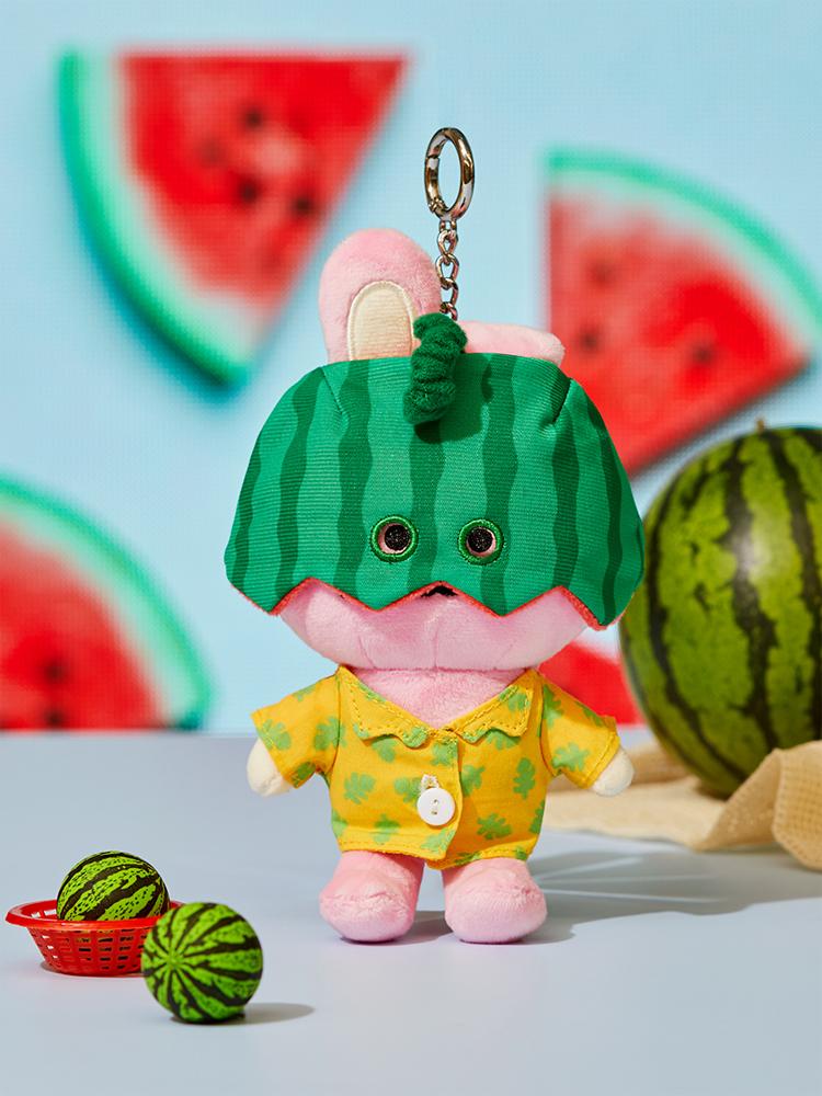 LINE FRIENDS BT21 COOKY Summer Rain Plush Doll Keyring