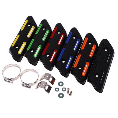 Capa Anti-escaldante para Tubo de Escape CRF Capa Protetora Isolante Térmico para Tubo Motocross Modificado