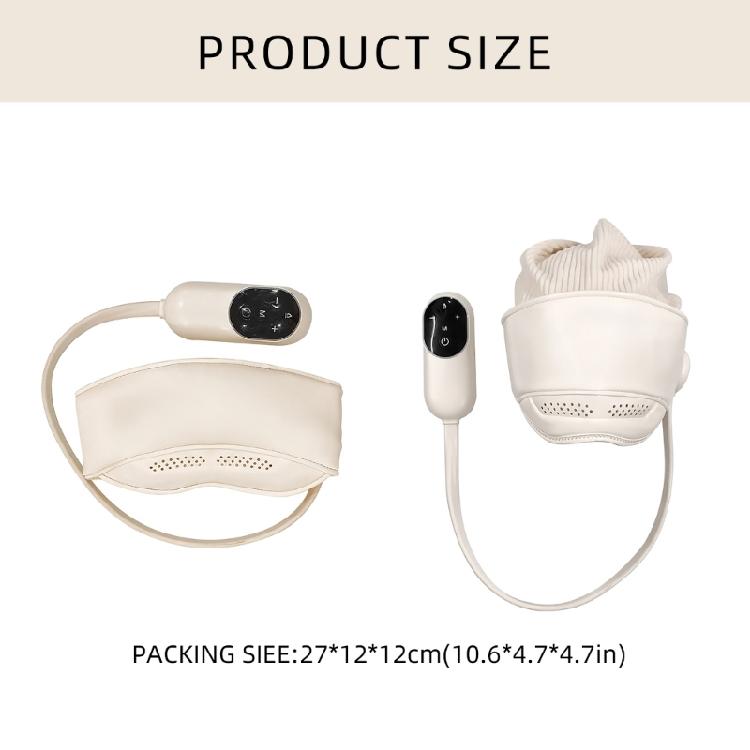 Air Pressure Head Massager Electric Head Massager with 4 Massage Mode Head and Eye Massage Caps for Relax