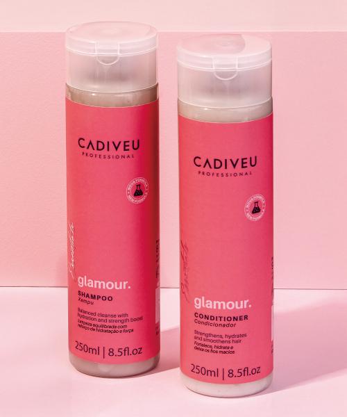 Cadiveu Glamour Shampoo   Conditioner Set  500ml NONE